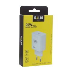 REZ Galio 20W Adaptador USB-C - Blanco
