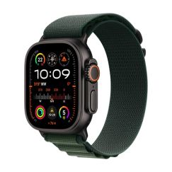Reloj Apple Watch Ultra 2 (2024) LTE 49mm Caja de Titanio Negro con Alpine Loop S - Verde Oscuro