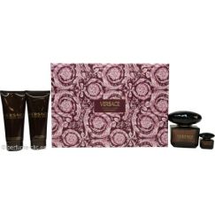 Versace Crystal Noir Estuche Eau de Toilette 50ml + Loción Corporal 50ml + Gel de Ducha 50ml