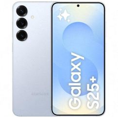 Smartphone Samsung Galaxy S25+ 5G (256 GB, 12 GB RAM, Pantalla Dynamic AMOLED 2X 6.7" QHD+, Dual SIM, Libre) — Azul (Sparkling Blue) con Galaxy AI