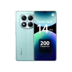 Smartphone Xiaomi Redmi Note 14 Pro 5G (512GB, 12GB RAM, Pantalla AMOLED 6.67" 1.5K, Cámara de 200MP, IP68, Dual SIM/eSIM) — Verde Coral