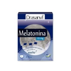 Melatonina 1,9mg Drasanvi 60 Cápsulas (Soporte para el Sueño y Regulación del Ritmo Circadiano)