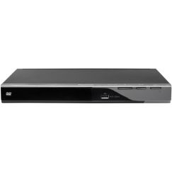 Reproductor de DVD Panasonic (USB, Xvid, DivX, Reanudación Automática, Escaneo Progresivo) — Negro