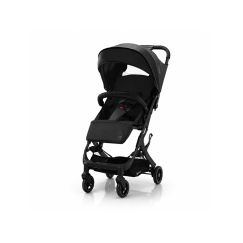 Silla de Paseo Ligera Asalvo Amsterdam (Chasis de Aluminio, Cierre con Una Mano, Capota Extensible) — Negra