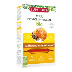 Jalea Real Fresca 1500mg (Suplemento de Energía e Inmunidad, 20 Ampollas Bebibles)
