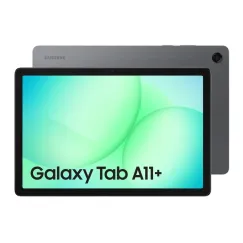 Tablet Samsung Galaxy Tab A11+ 11" (128GB, Wi-Fi, Android, Procesador Octa-Core) — Plateado/Gris