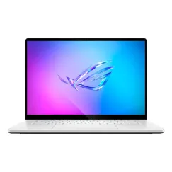 Portátil Gaming ASUS ROG Zephyrus G16 GU605CP (Intel Core Ultra 9 285H, 32 GB RAM, 1 TB SSD, 16" OLED 2.5K 240Hz, RTX 5070 8GB, Windows 11) — Blanco Platino