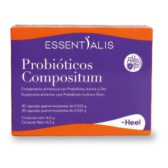 Essentialis Probióticos Compositum 30 Cápsulas (Equilibrio de la Flora Intestinal y Refuerzo Inmunitario)