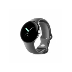 Smartwatch Google Pixel Watch 1 LTE (41mm, eSIM, GPS, Android) — Aluminio Pulido con Correa Charcoal