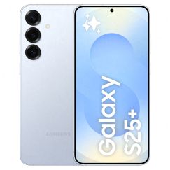 Smartphone Samsung Galaxy S25+ 5G (256 GB, 12 GB RAM, Pantalla Dynamic AMOLED 2X 6.7" QHD+, Dual SIM, Libre) — Azul (Sparkling Blue) con Galaxy AI