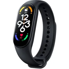 Smartband Xiaomi Smart Band 7 Versión EU (Pantalla AMOLED 1.62", Monitorización de Salud 24h, 120+ Modos Deportivos, Resistente al Agua 5ATM) — Negro
