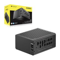 Fuente de Alimentación Modular Corsair HX1000i Shift 1000W (ATX 3.0, PCIe 5.0, iCUE Link, Cybenatics Platinum) — Negro (CP-9020259-EU)