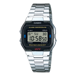 CASIO Vintage Iconic Reloj Digital / Vintage A163WA-1QES (Digital / Vintage, Caja Cromada Plateada)