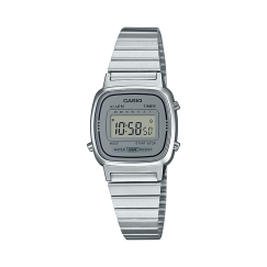 CASIO Vintage Iconic Reloj Digital / Vintage LA670WEA-7EF (Digital / Vintage, Caja Cromada Plateada)