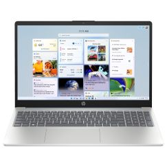 Ordenador Portátil HP 15-fd0058ns (Procesador Intel Core i5, 8GB RAM, 512GB SSD, 15.6" Full HD, QWERTY Español) — Natural Silver / Plata Natural / Acero