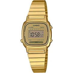 CASIO Vintage Iconic Reloj Digital / Vintage LA670WEGA-9EF (Digital / Vintage, Dorado Cromado)