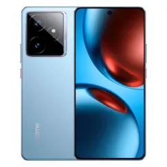 Smartphone Realme GT 7 5G (512 GB, 12 GB RAM, Pantalla LTPO AMOLED de 6.78", Batería 7000 mAh, Libre de Fábrica) — IceSense Blue
