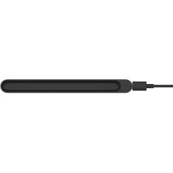 Cargador Inalámbrico Microsoft Surface Slim Pen Charger (Negro, Conectividad USB-C)