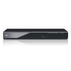 Reproductor de DVD Panasonic (USB, Xvid, DivX, Reanudación Automática, Escaneo Progresivo) — Negro