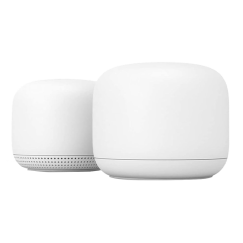 Google Nest Wifi Roteador e Ponto 2Pcs - Branco