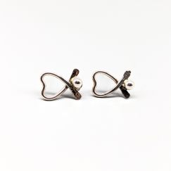 Aretes de plata ángeles S925 2.03g 16mm