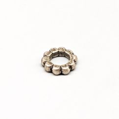 Pandora pieza central con puntos S925 0.47g 8mm