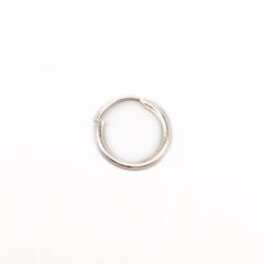 Pendiente individual de plata S925 0.21g 13mm