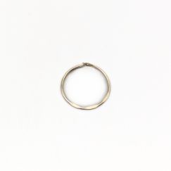 Pendiente individual de plata S830 0.28g 19mm