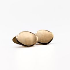 Gemelos de Plata Dorada S830 10.23g 20mm