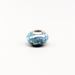Zhiara Charm de Plata con Piedras S925 2.26g 14mm