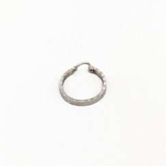 Arete individual de Plata S830 1.05g 21mm
