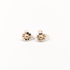 Clips Flores de Plata S925 3.22g 9mm