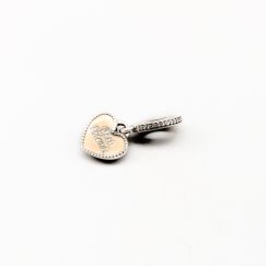 Pandora Charm de Plata con Piedras Blancas S925 3.22g 21mm