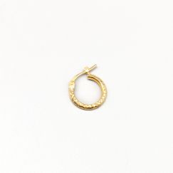 Arete individual en Oro 18K 0.51g 14mm