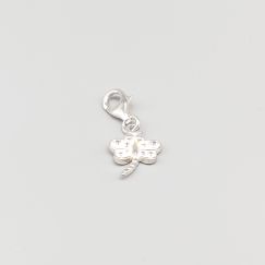 Abalorio de Plata con Piedras Libélula S925 1.08g 11mm