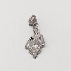 Dije de Perro de Plata S925 2.17g 33mm