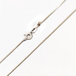 44cm Cadena de caja en plata S925 1.8g