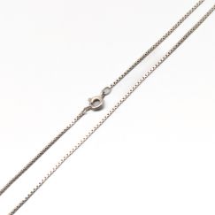 47cm Corrente Box de Prata S830 3.35g