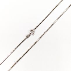 38cm Cadena de caja en Oro 18K 4.52g