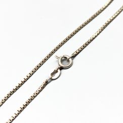 36cm Corrente Box em Prata S830 3.57g