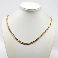 49.5cm Cadena barbada en Oro 18K 11.11g