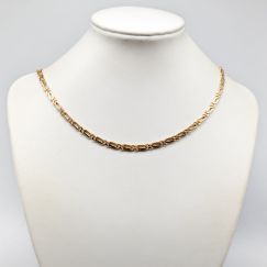 51cm Eslabón de Fantasía en Oro 14K 18.41g