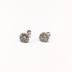 Pendientes de Plata con Piedras S830 2.87g 10.1mm