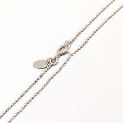 42.5cm cadena de bolas en Plata S925 2.37g