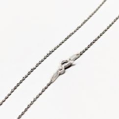 40.5cm Cadena de bolas de Plata S925 1.65g