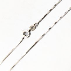 43cm Cadena Veneciana de Plata S830 2.63g
