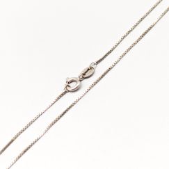 Cadena de Caja de 40.5cm en Plata S925 1.77g