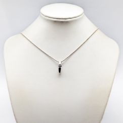 44.5cm Cadena de Bolas con Colgante en Plata S925 5.96g