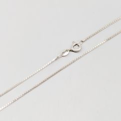 39.5cm Cadena de caja en Plata S925 2.06g