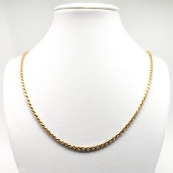 51cm Cadena de cuerda en 18K Oro 20.59g